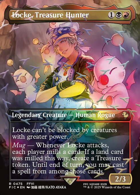 Locke, Treasure Hunter (FIC #475) (Final Fantasy Commander)