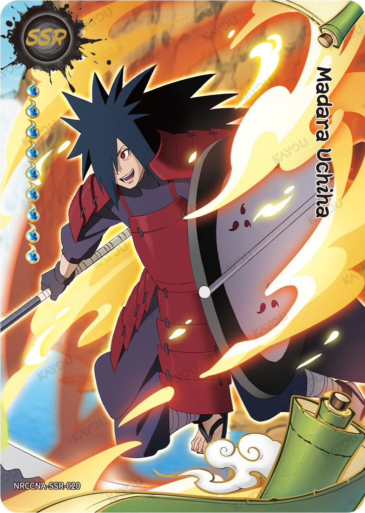 Madara Uchiha SSR NRCCNA-SSR-020 KAYOU Naruto Ninja Age card