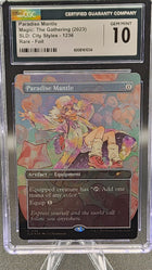 Magic: The Gathering - Paradise Mantle (Secret Lair Foil CGC 10) #1034 product image – additional view 4