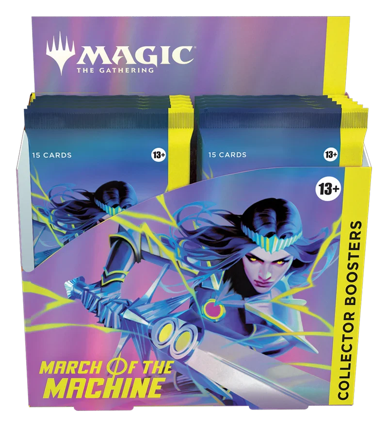 March of The Machine Collector Booster Box - Magic: The Gathering product image