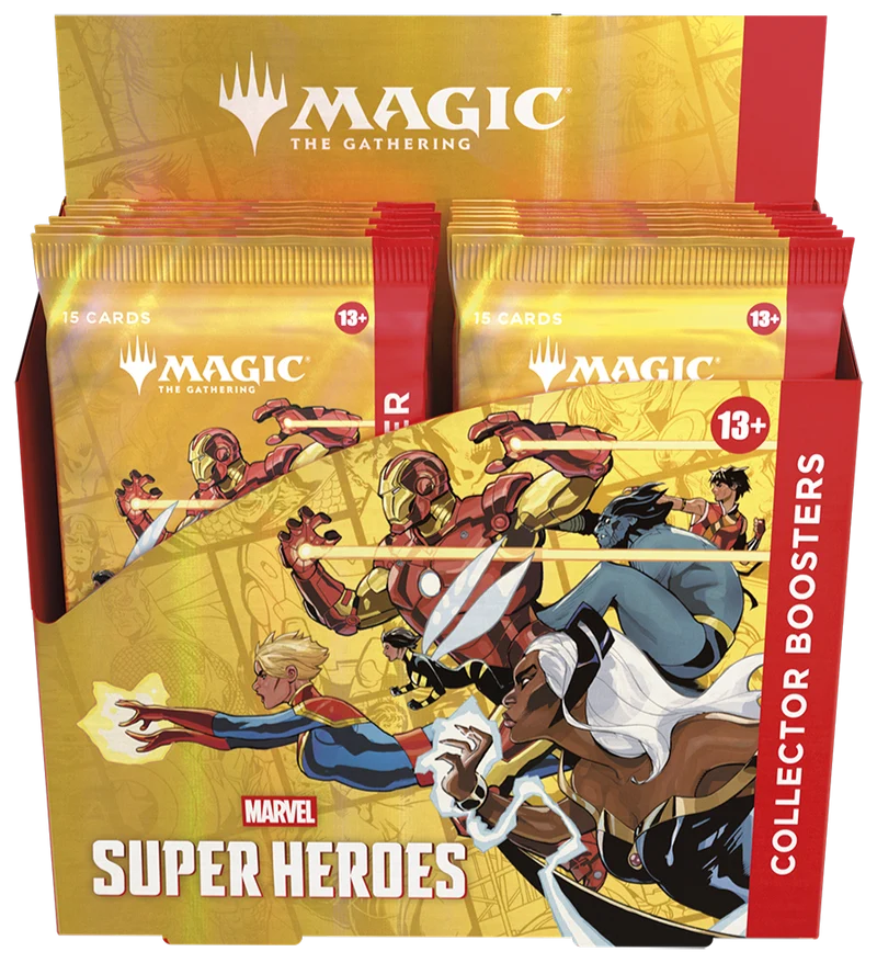 Marvel Super Heroes Collector Booster Box - Magic: The Gathering product image