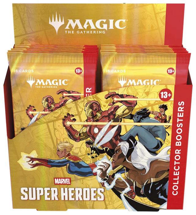 Marvel Super Heroes Collector Booster Box - Magic: The Gathering product image