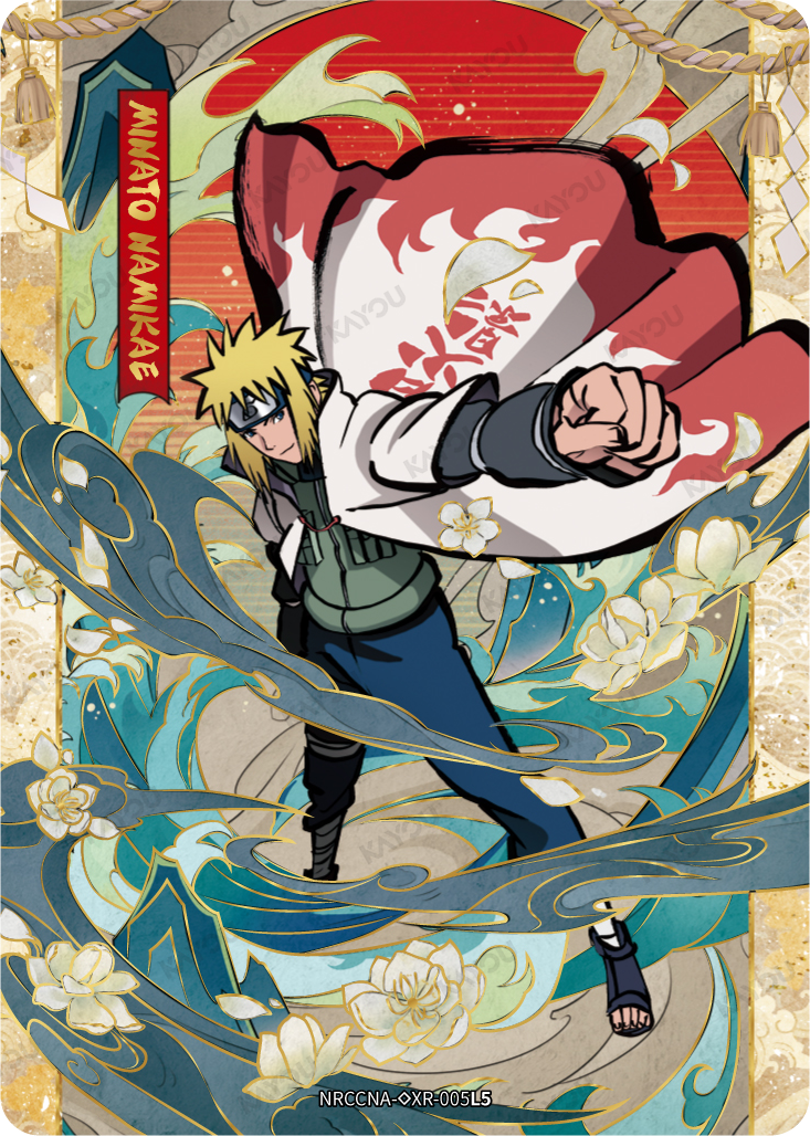 Minato Namikaze Diamond XR NRCCNA-◇XR-005L5 KAYOU Naruto Ninja Age card