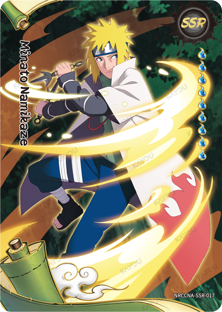 Minato Namikaze SSR NRCCNA-SSR-017 KAYOU Naruto Ninja Age card