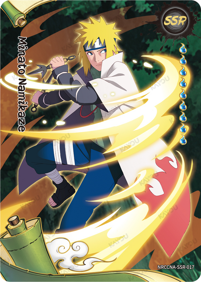 Minato Namikaze SSR NRCCNA-SSR-017 KAYOU Naruto Ninja Age card