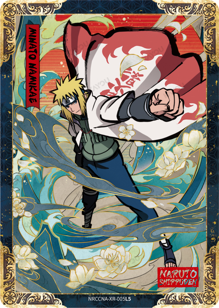 Minato Namikaze XR NRCCNA-XR-005L5 KAYOU Naruto Ninja Age card