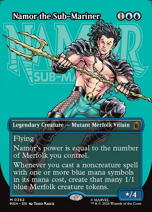 Namor the Sub-Mariner (MSH #362) (Marvel Super Heroes)