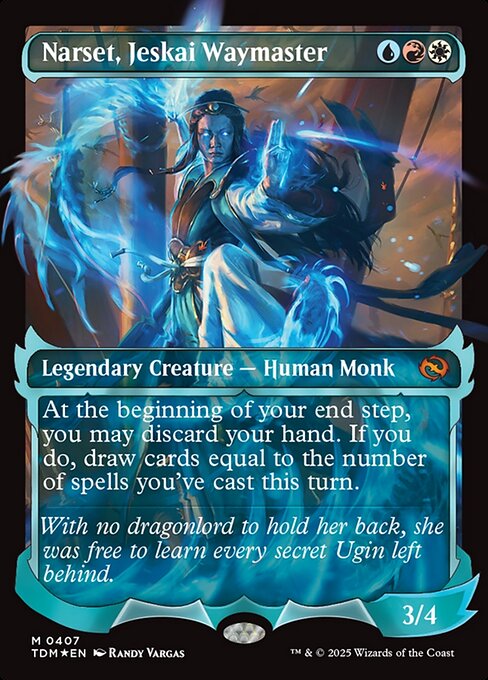 Narset, Jeskai Waymaster (TDM #407) (Tarkir: Dragonstorm)
