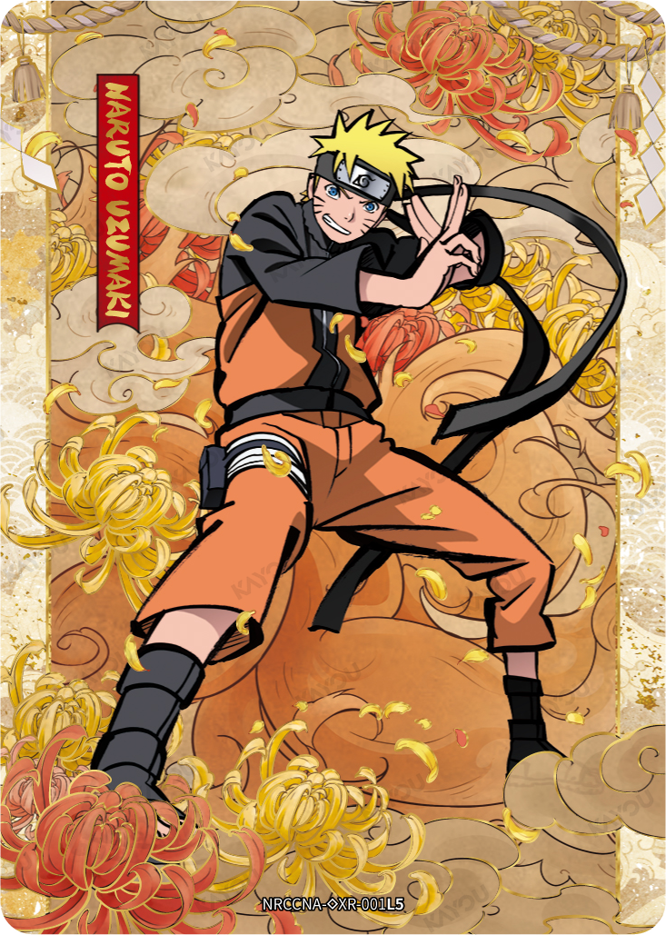 Naruto Uzumaki Diamond XR NRCCNA-◇XR-001L5 KAYOU Naruto Ninja Age card
