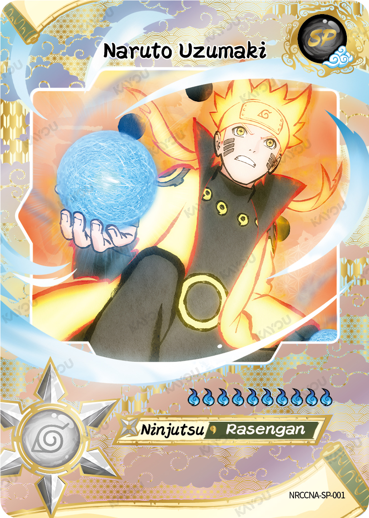 Naruto Uzumaki SP NRCCNA-SP-001 KAYOU Naruto Ninja Age card