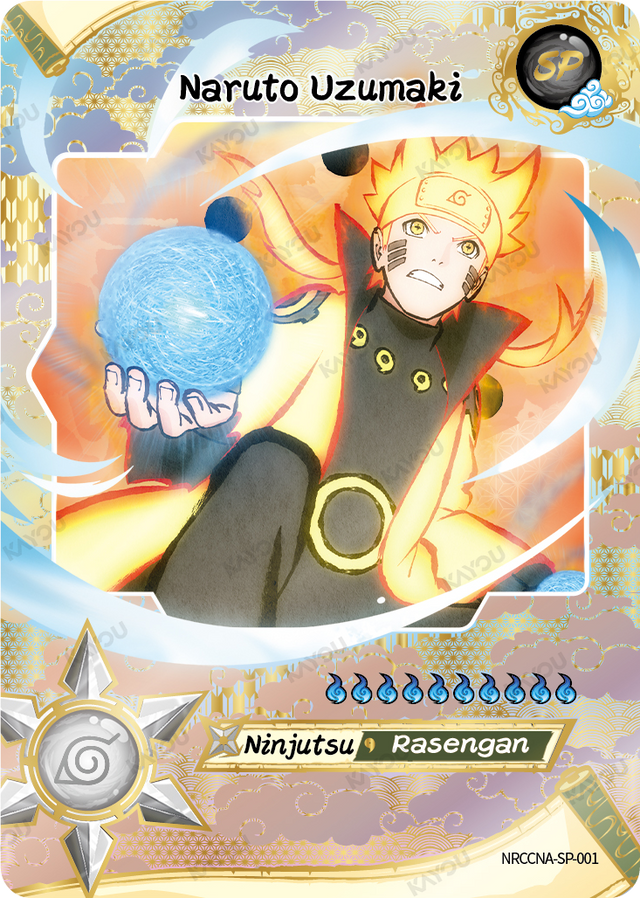 Naruto Uzumaki SP NRCCNA-SP-001 KAYOU Naruto Ninja Age card