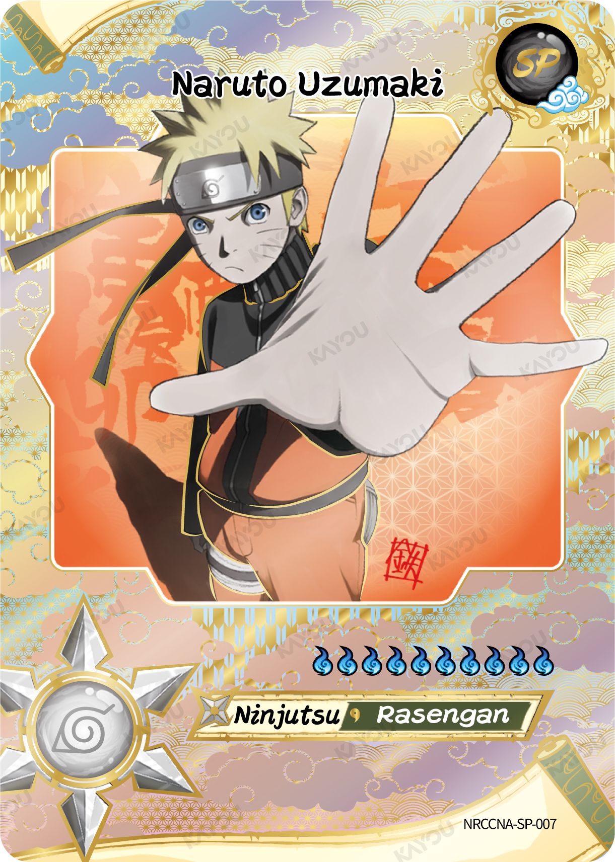 Naruto Uzumaki SP NRCCNA-SP-007 KAYOU Naruto Ninja Age card