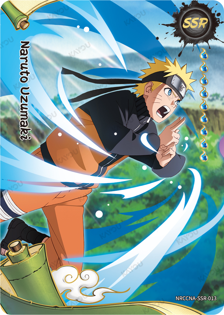 Naruto Uzumaki SSR NRCCNA-SSR-013 KAYOU Naruto Ninja Age card