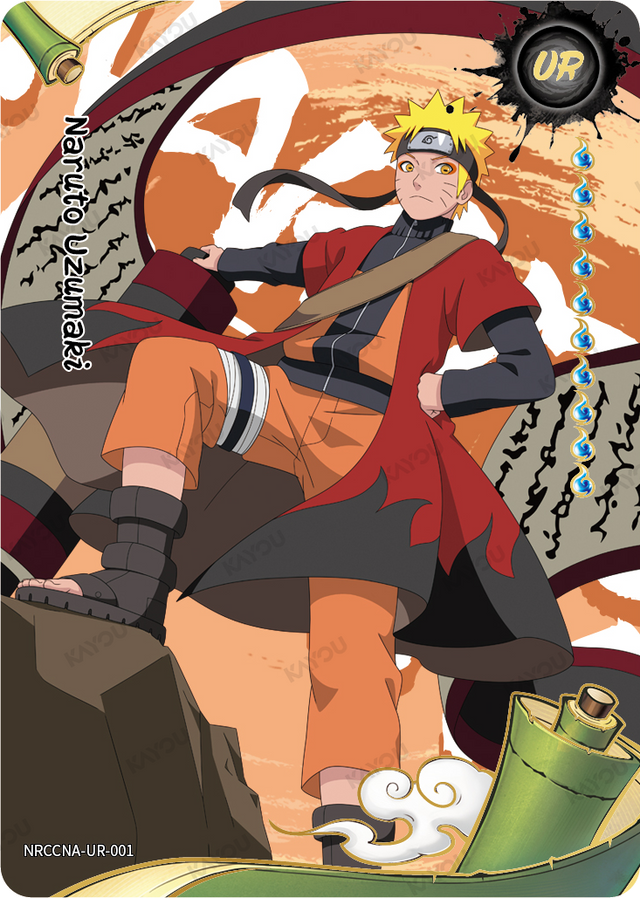 Naruto Uzumaki UR NRCCNA-UR-001 KAYOU Naruto Ninja Age card