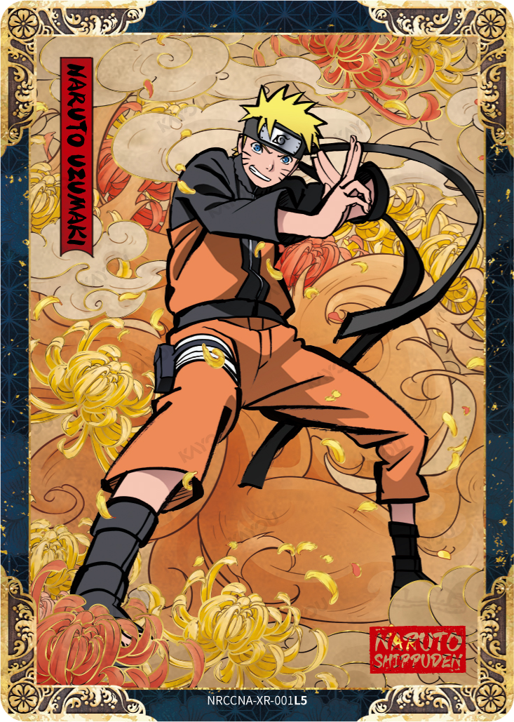 Naruto Uzumaki XR NRCCNA-XR-001L5 KAYOU Naruto Ninja Age card