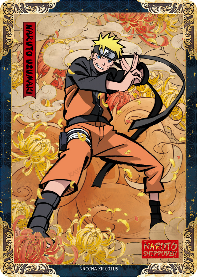 Naruto Uzumaki XR NRCCNA-XR-001L5 KAYOU Naruto Ninja Age card