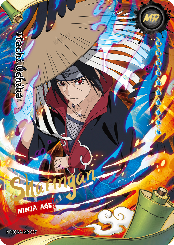 Ninja Itachi Uchiha MR NRCCNA-MR-007 KAYOU Naruto Ninja Age card