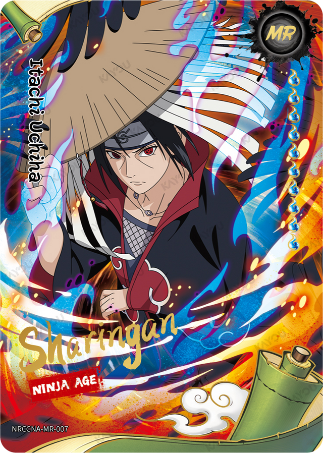 Ninja Itachi Uchiha MR NRCCNA-MR-007 KAYOU Naruto Ninja Age card