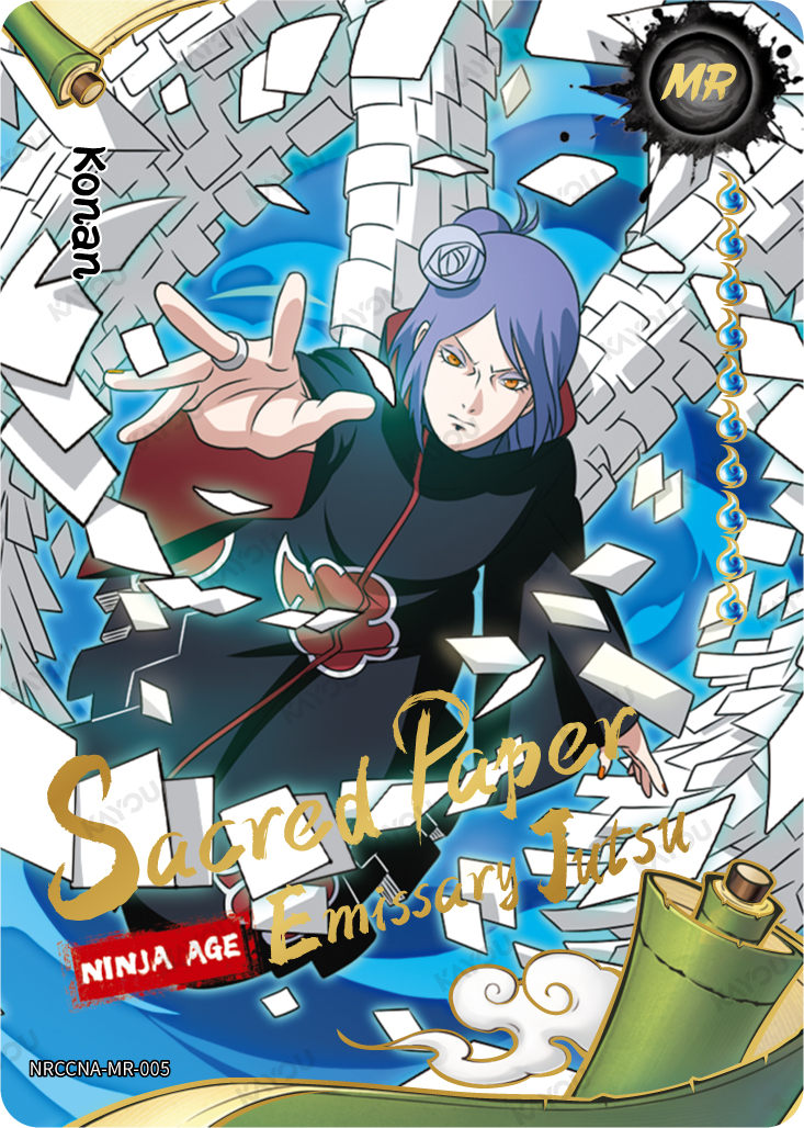 Ninja Konan MR NRCCNA-MR-005 KAYOU Naruto Ninja Age card