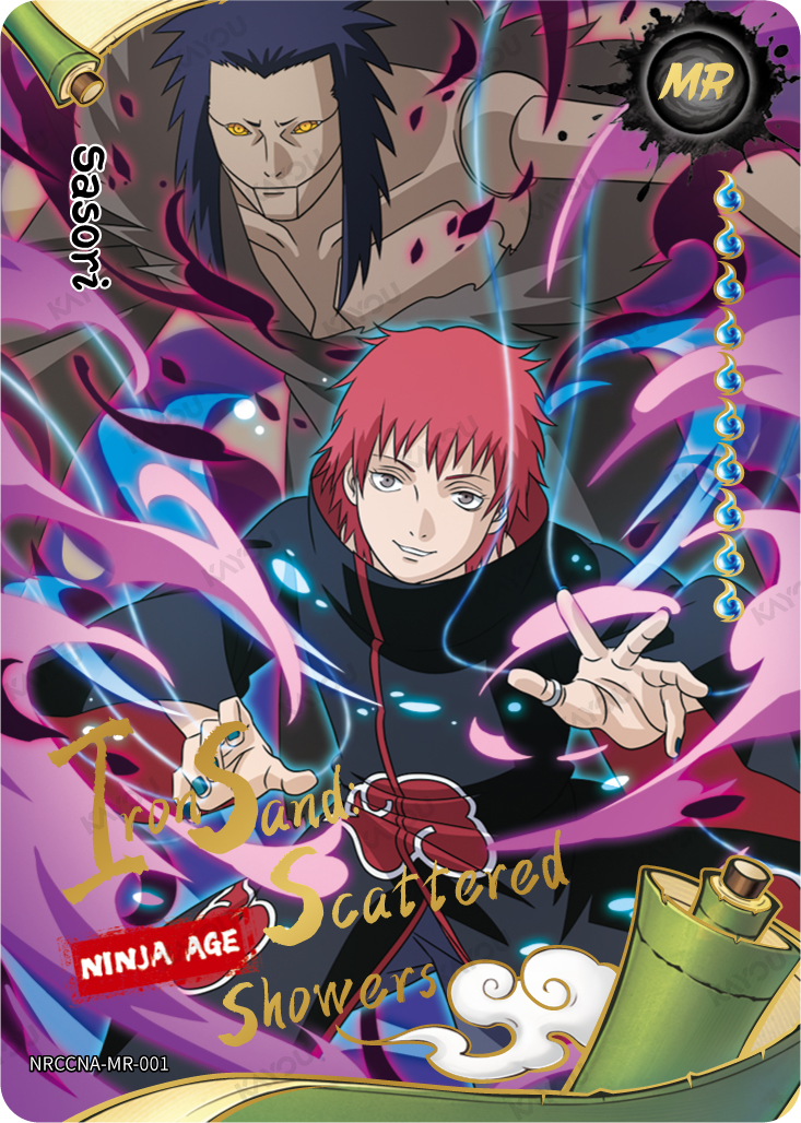 Ninja Sasori MR NRCCNA-MR-001 KAYOU Naruto Ninja Age card