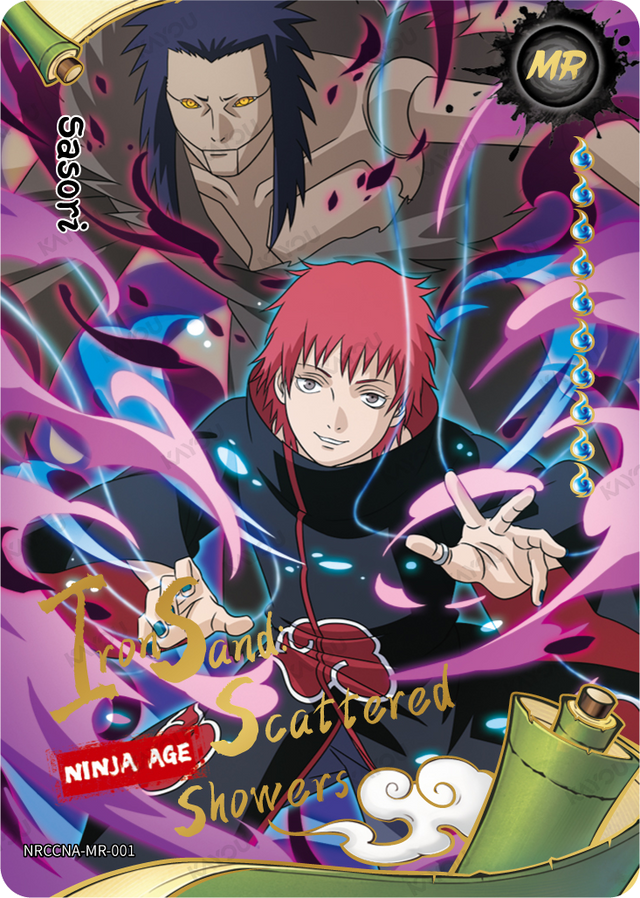 Ninja Sasori MR NRCCNA-MR-001 KAYOU Naruto Ninja Age card