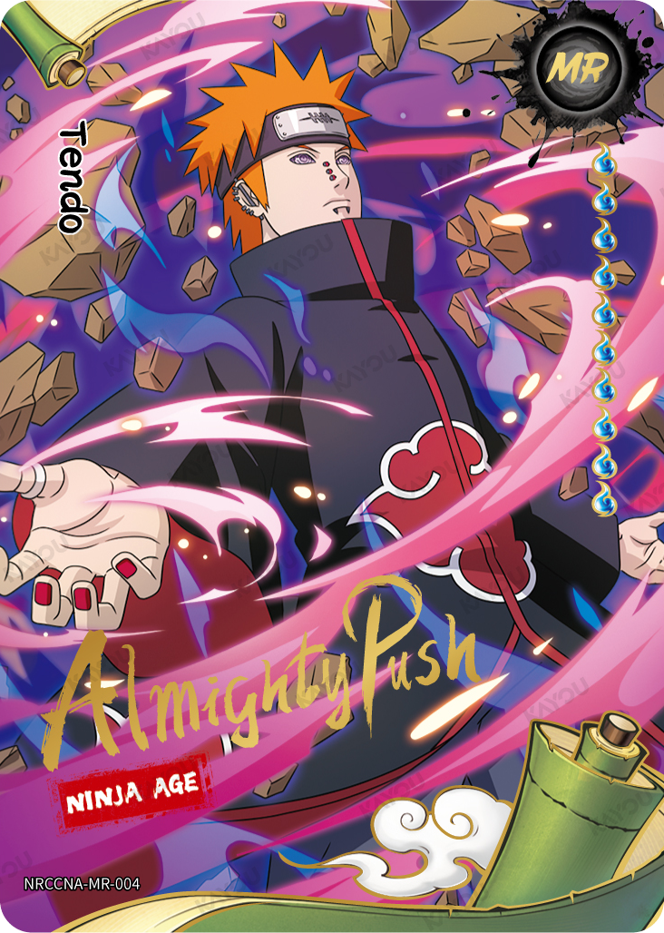 Ninja Tendo MR NRCCNA-MR-004 KAYOU Naruto Ninja Age card