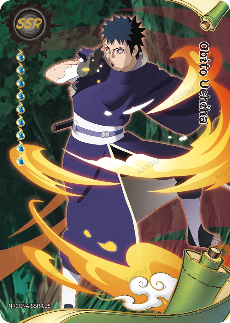 Obito Uchiha SSR NRCCNA-SSR-018 KAYOU Naruto Ninja Age card