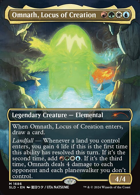 Omnath, Locus of Creation (SLD #1686) (Secret Lair Drop)