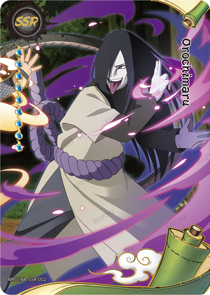 Orochimaru SSR NRCCNA-SSR-002 KAYOU Naruto Ninja Age card
