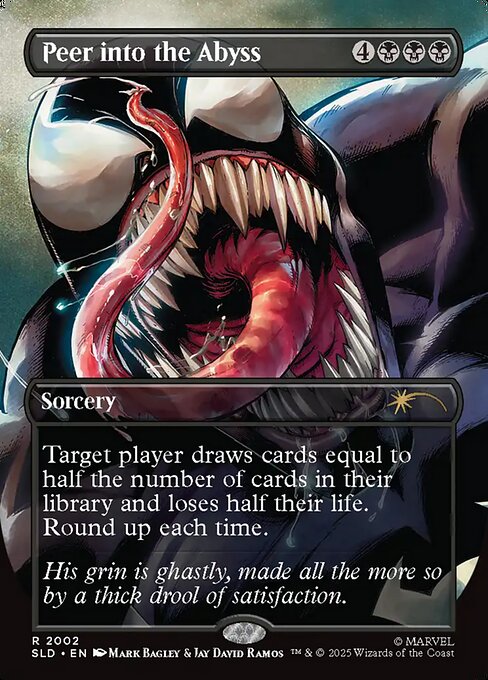 Peer into the Abyss (SLD #2002) (Secret Lair Drop)