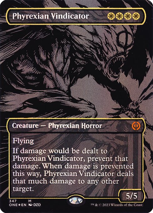 Phyrexian Vindicator (ONE #347) (Phyrexia: All Will Be One)