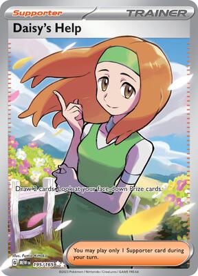 Daisy's Help (SV: Scarlet & Violet 151 #195/165)