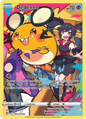 Dedenne (SWSH09: Brilliant Stars Trainer Gallery #TG07/TG30)