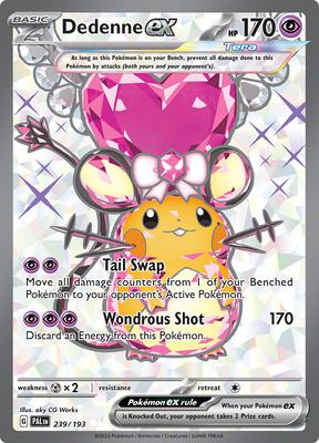 Dedenne ex (SV02: Paldea Evolved #239/193)