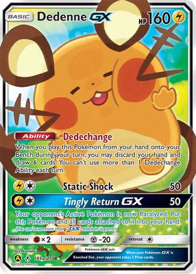 Dedenne GX (Alternate Art Promos #195a/214)
