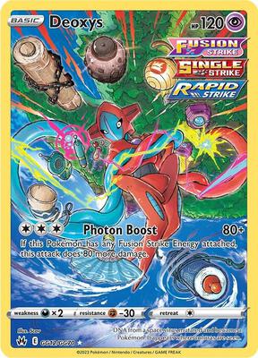 Deoxys (SWSH: Crown Zenith: Galarian Gallery #GG12/GG70)