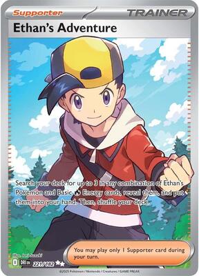Ethan's Adventure (SV10: Destined Rivals #221/182)