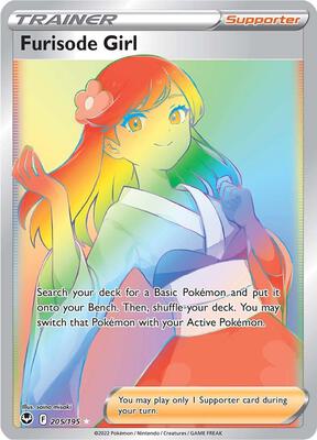 Furisode Girl (Secret) (SWSH12: Silver Tempest #205/195)