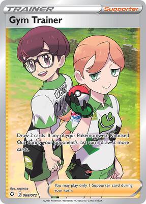 Gym Trainer (Full Art) (Shining Fates #068/072)