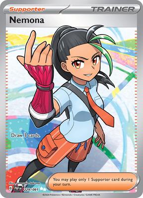 Nemona (SV: Paldean Fates #229/091)