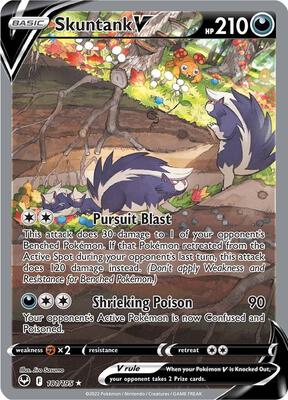 Skuntank V (Alternate Full Art) (SWSH12: Silver Tempest #181/195)