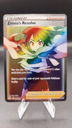 Zinnia's Resolve (Secret) #225/203 Pokémon TCG card – additional view 2