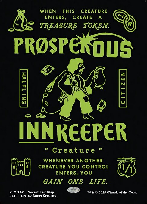 Prosperous Innkeeper (SLP #40) (Secret Lair Promo)