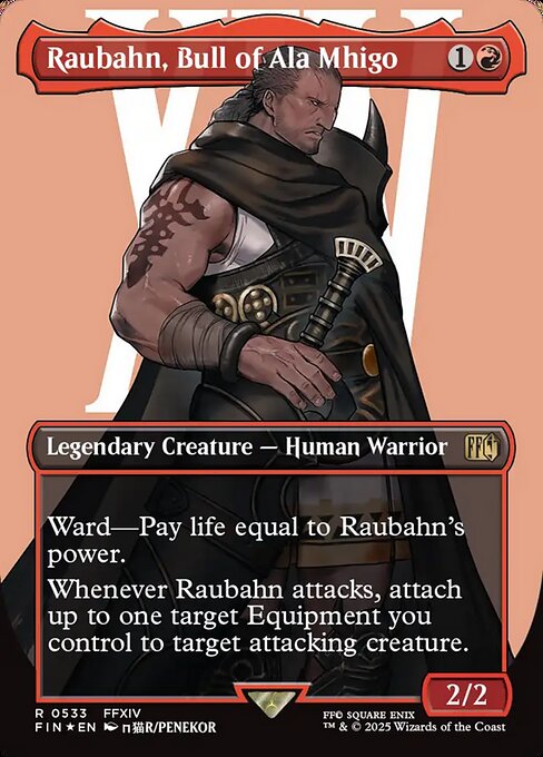 Raubahn, Bull of Ala Mhigo (FIN #533) (Final Fantasy)