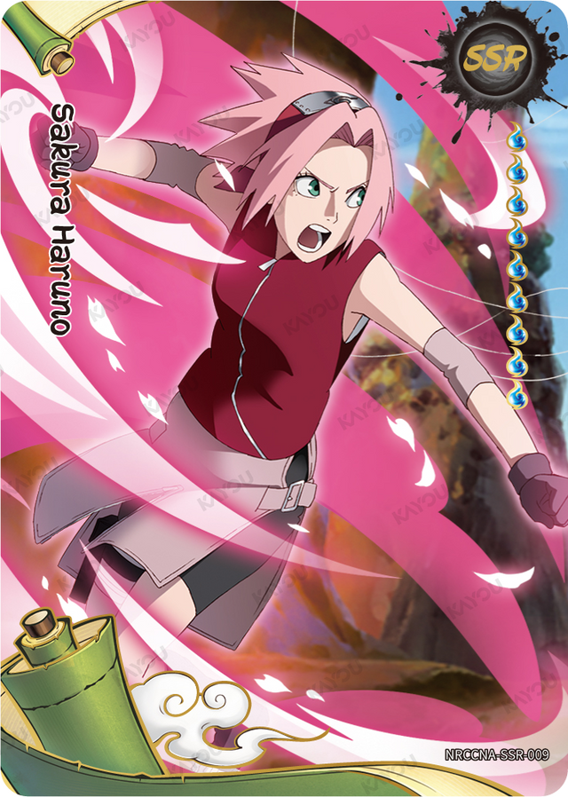 Sakura Haruno SSR NRCCNA-SSR-009 KAYOU Naruto Ninja Age card