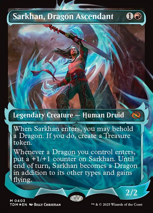 Sarkhan, Dragon Ascendant (TDM #403) (Tarkir: Dragonstorm)