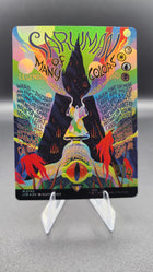 Saruman of Many Colors LTR #743 Magic: The Gathering card – additional view 2