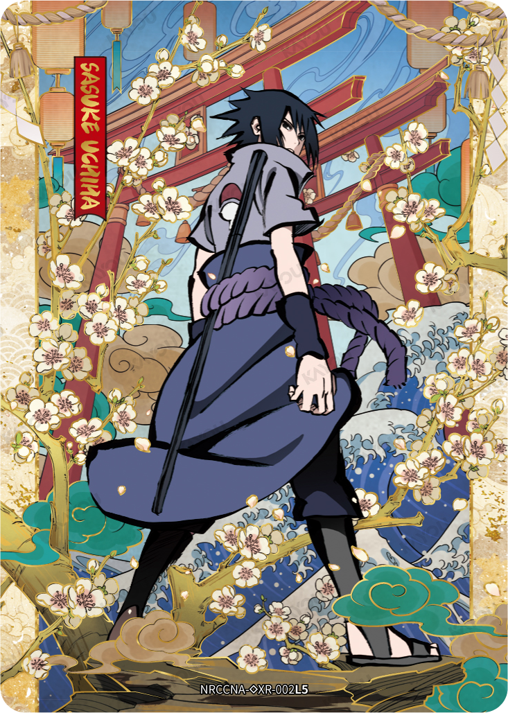 Sasuke Uchiha Diamond XR NRCCNA-◇XR-002L5 KAYOU Naruto Ninja Age card