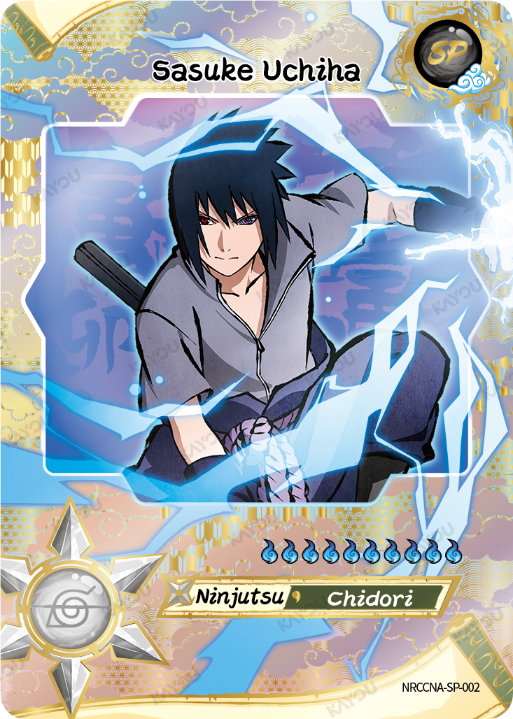 Sasuke Uchiha SP NRCCNA-SP-002 KAYOU Naruto Ninja Age card