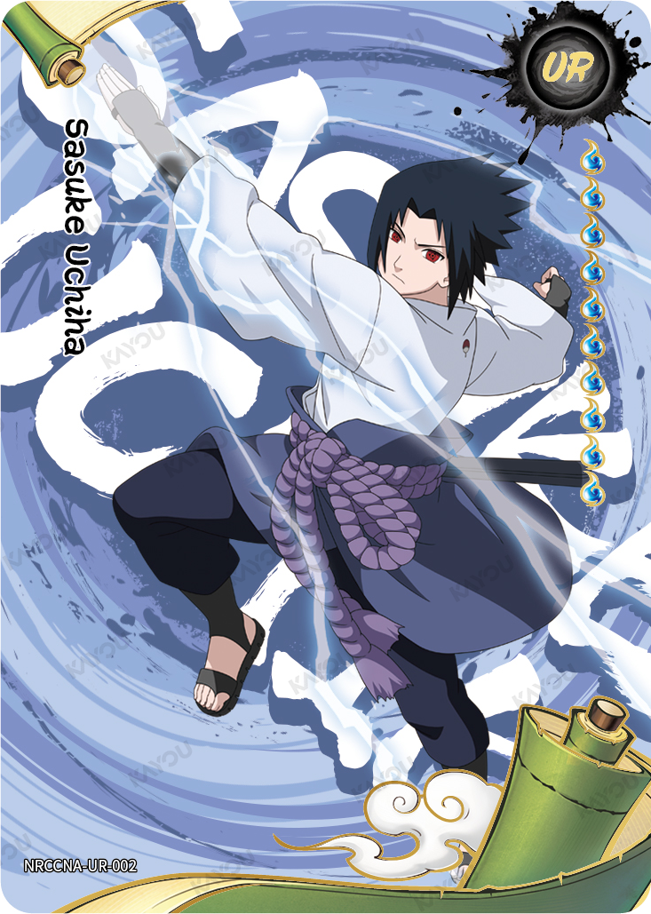 Sasuke Uchiha UR NRCCNA-UR-002 KAYOU Naruto Ninja Age card